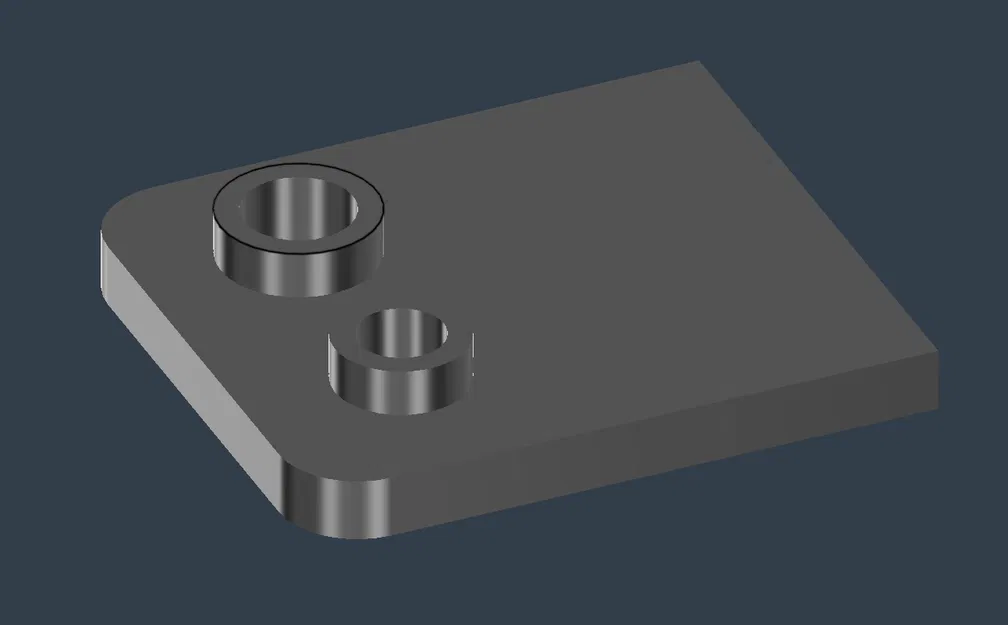 Tab gắn hộc đồ RX7 FD3S (Glove Box Mounting Tab) - Image 2