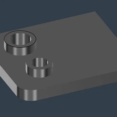 Tab gắn hộc đồ RX7 FD3S (Glove Box Mounting Tab)