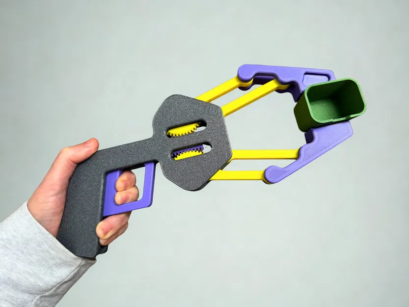 Kẹp Gắp Robot Tay Cầm Pistol Grip | Không Cần Support - Image 2