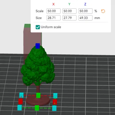 Miniature Tree (Cây mô hình thu nhỏ)