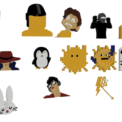 Huy hiệu Profile Pic để tặng