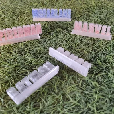 Thẻ Tên Trưng Bày Warmachine – Modular Collectible System – #SAVFX