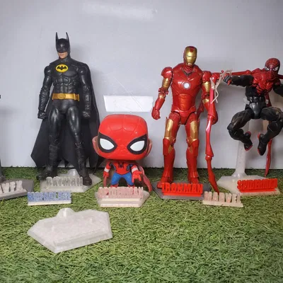 Display Name Tag - PUNISHER – Hệ trưng bày modular sưu tầm – #SAVFX