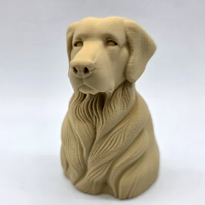 Tượng Bán Thân Chó Golden Retriever