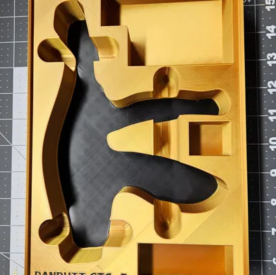 Gridfinity cho dụng cụ siết dây rút Panduit GTS-E (Cable Tie Tool)