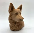 Tượng Bán Thân Chó Becgie Đức (German Shepherd Bust) - Thumbnail 1