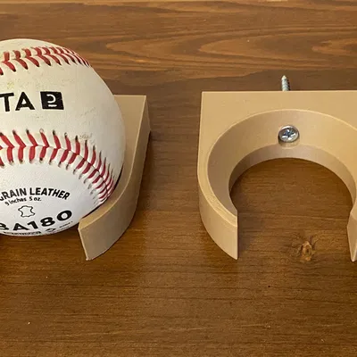 Giá treo bóng chày lên tường (Baseball wall holder)