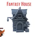 Fantasy House - MGM Print-Ready Mini (Nhà Fantasy mini in sẵn) - Thumbnail 1