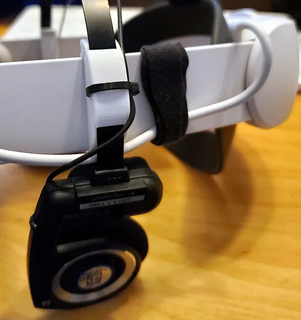 Mount tai nghe Koss Porta Pro cho Meta Quest 3 Elite Strap có pin - Image 1