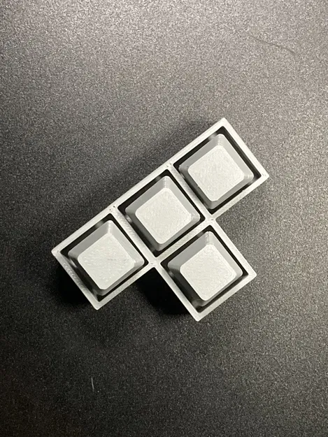 WASD Clicker Fidget (Bộ keycap WASD bấm click, có holder) - Image 3