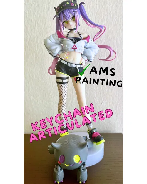 Móc khóa Bibi khớp nối (Towa – Hololive) - Image 1