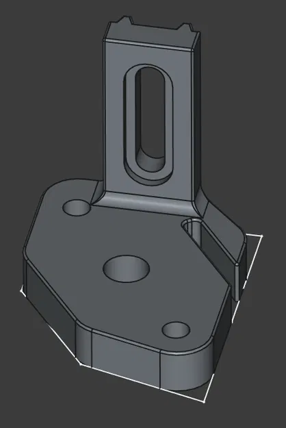 Hero Me 7.4 3DTouch 3 Mount (Giá gắn 3DTouch 3) - Image 2