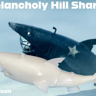 Cá mập trong video Melancholy Hill của Gorillaz