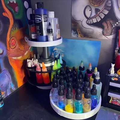 Mâm xoay Filament Spool Lazy Susan 2 tầng