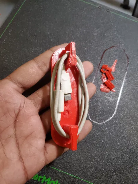 USB Cable Winder – Bộ cuộn dây Type C / A to C (V1) #SAVFX - Image 1