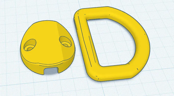 Ngàm gắn D-Ring (D-Ring Mount) - Image 2