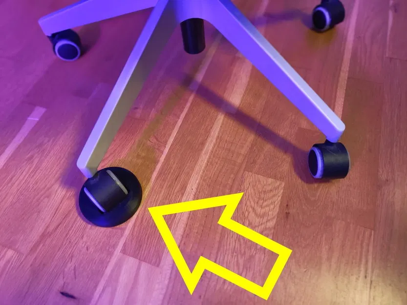 Chặn bánh xe ghế IKEA Markus (IKEA Markus rolling stop) - Image 2