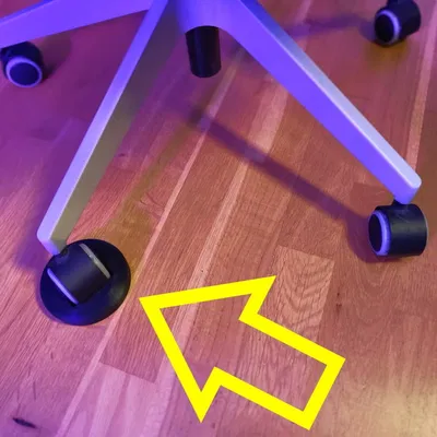 Chặn bánh xe ghế IKEA Markus (IKEA Markus rolling stop)