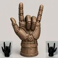 Bàn Tay Steampunk Rock Sign (Steampunk Rock Sign Hand) - Thumbnail 1