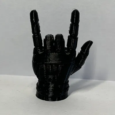 Bàn Tay Steampunk Rock Sign (Steampunk Rock Sign Hand)