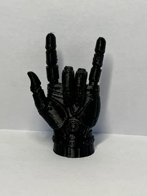 Bàn Tay Steampunk Rock Sign (Steampunk Rock Sign Hand) - Image 3