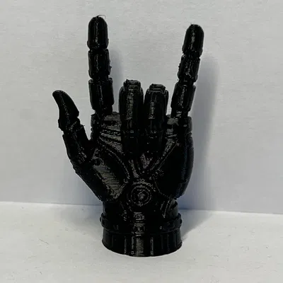 Bàn Tay Steampunk Rock Sign (Steampunk Rock Sign Hand)