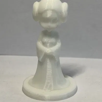 Chibi Princess Leia Organa (mô hình 3D)