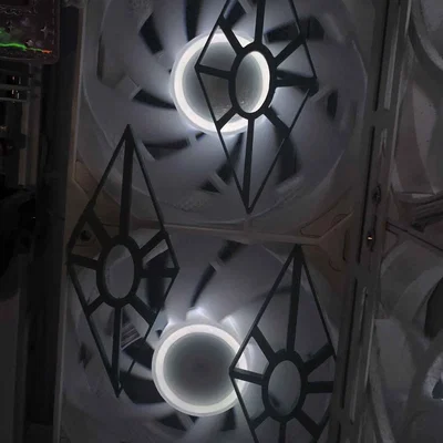 Chụp Quạt 240mm My Little Pony Rarity - Bảo Vệ & Trang Trí PC