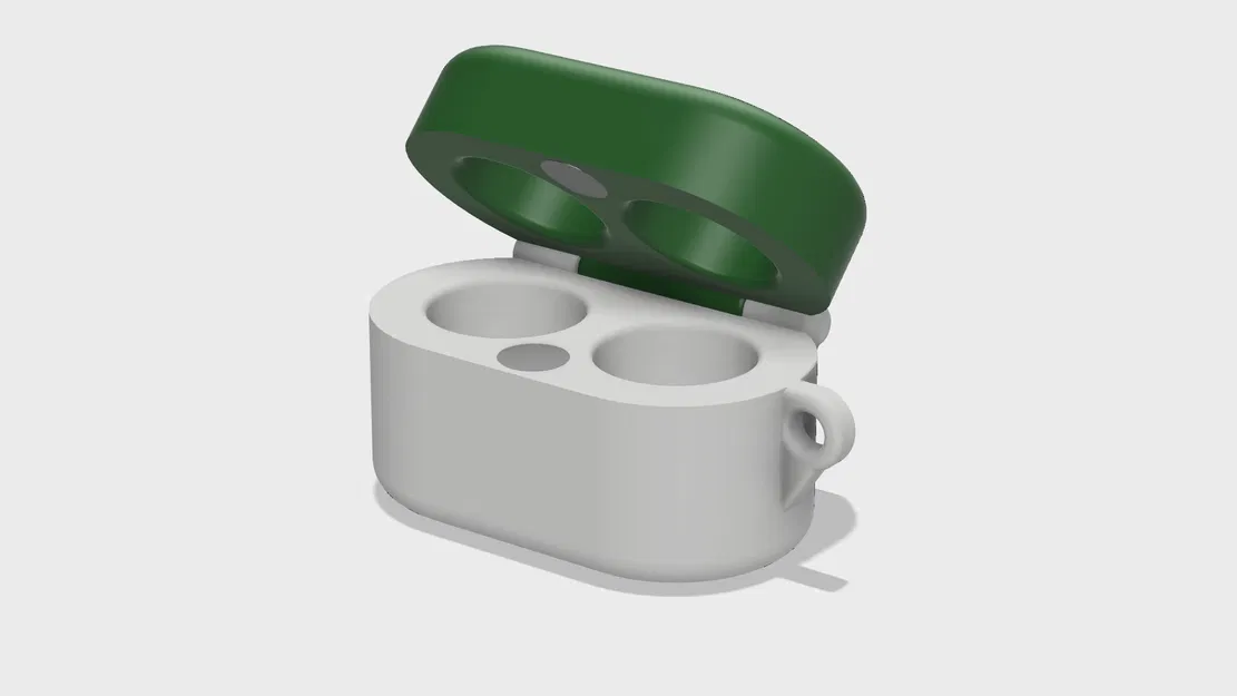 Hộp đựng nút tai nam châm gắn móc khóa (Magnetic Earplug Case for Keychain) - Image 1