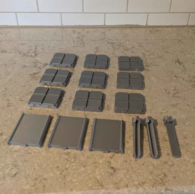 Hệ thống bản đồ địa hình TTRPG nam châm (Magnetic TTRPG terrain map system)