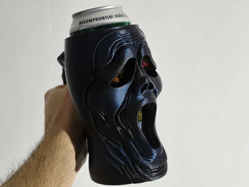 Ghostface - Can Holder / Beer mug (Tay cầm lon/ly bia) - Image 1