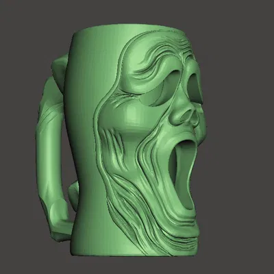 Ghostface - Can Holder / Beer mug (Tay cầm lon/ly bia)