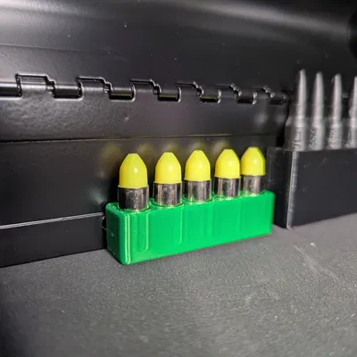 Đế Giữ Nam Châm 5 Viên Đạn Tập Bắn 9mm Tiện Lợi