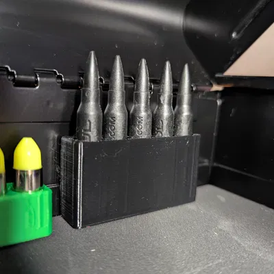 Giá Đựng 5 Viên Đạn Giả 223/5.56 AR-15 Có Nam Châm