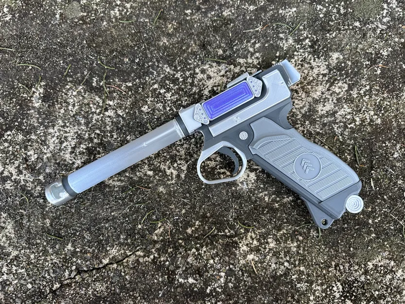 Destiny 2 Drang (Baroque) – Súng mô hình prop 3D - Image 1