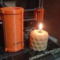Khuôn Làm Nến Sáp Ong (Bee Wax Candle Mold) - Thumbnail 1