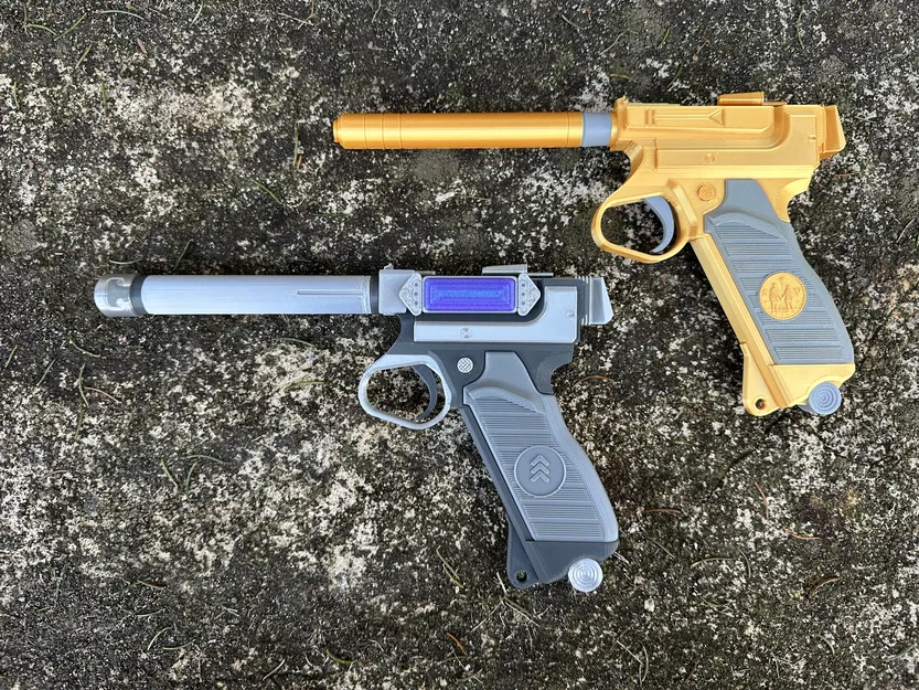 Destiny 2 Drang (Baroque) – Súng mô hình prop 3D - Image 3