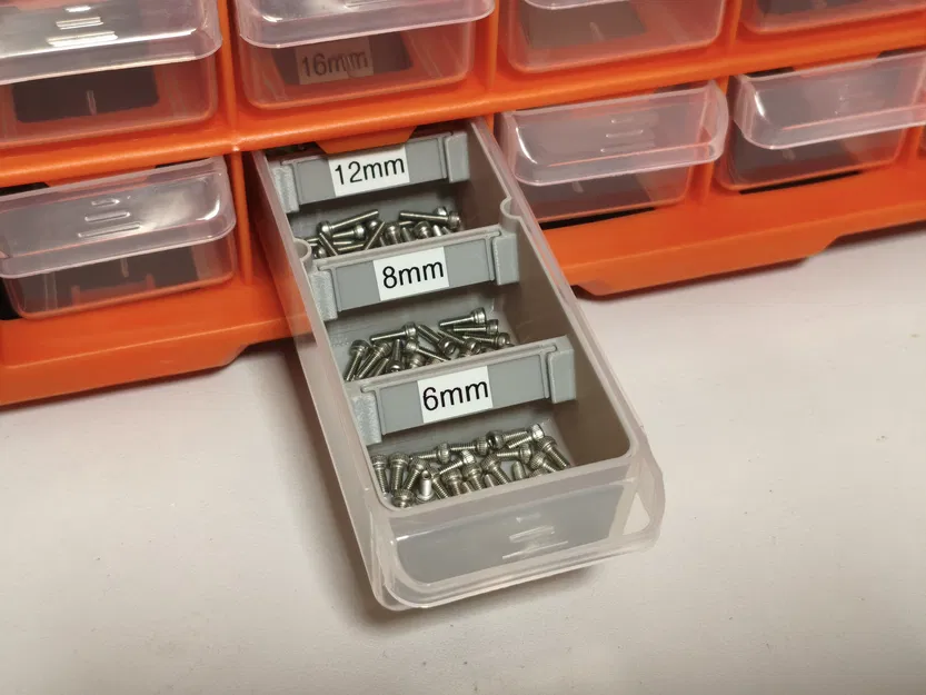 Miếng Chia Ngăn Cho Kệ Nhiều Hộc Kéo (Multi Drawer Organiser Divider Inserts) - Image 1