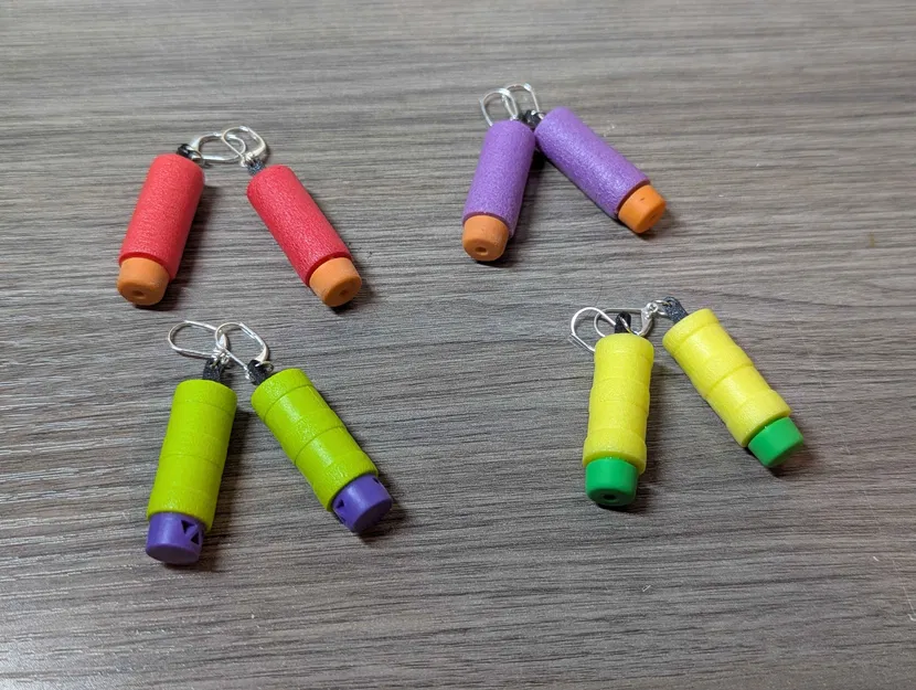Bông tai đạn Nerf (Nerf Dart Earring) - Image 2