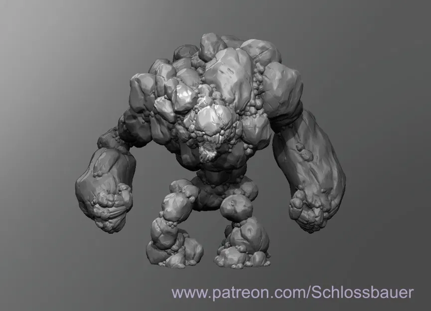 Mô Hình Living Landslide Độc Đáo Cho Bàn Chơi D&D - Image 2