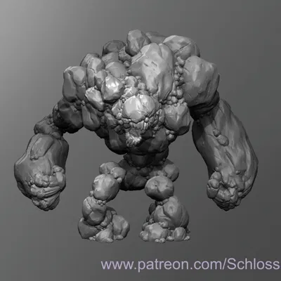 Mô Hình Living Landslide Độc Đáo Cho Bàn Chơi D&D