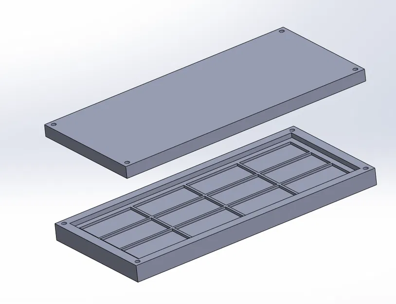 Khuôn Xà Bông Thanh Sô Cô La 3D Độc Đáo - Image 1