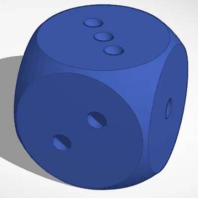 Xúc Xắc Khổng Lồ 8x8x8 Inch - Đồ Chơi Board Game Độc Đáo