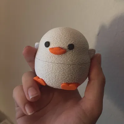 Gạt Tàn Vịt Di Động Mini Siêu Dễ Thương - Đồ Trang Trí Tiện Lợi