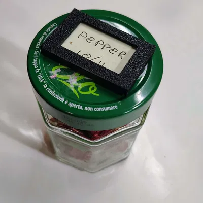 Thẻ Gắn Nhãn Hũ Gia Vị Tiện Lợi