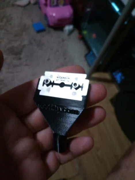 Dao cạo rêu bể cá dùng lưỡi razor (Aquarium tank algae razor scraper) - Image 9