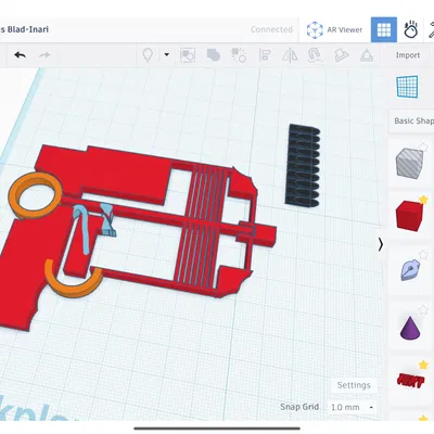 Súng Nerf Mini Tự In 3D Ngầu & Chất
