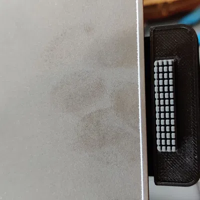 Chổi lau nozzle mỏng gọn cho Prusa XL - Remix cho silicone brush A1 Mini