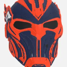 Mũ Bảo Hiểm Chiến Binh Phong Cách Broncos - In 3D Độc Đáo