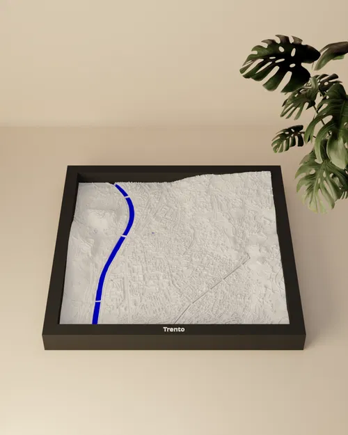 Trento, Ý - Mô hình thu nhỏ 3D địa hình - Image 2